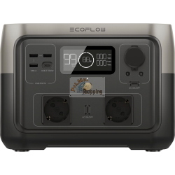 EcoFlow RIVER 2 Max  Lithium Power Station 512Wh - Cod. produttore: RIVER 2 Max Lithium Power Station 512Wh