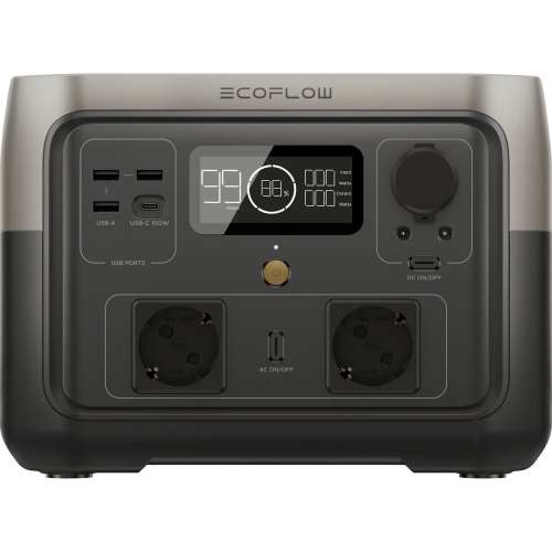 EcoFlow RIVER 2 Max  Lithium Power Station 512Wh - Cod. produttore: RIVER 2 Max Lithium Power Station 512Wh