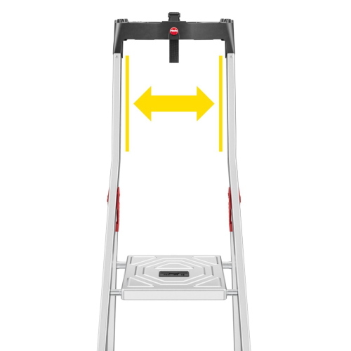 Hailo L80 ComfortLine  4 Step Stepladder - Cod. produttore: L80 ComfortLine 4 Step Stepladder