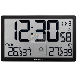 KIENZLE Jumbo NEO LCD  eather Wall Clock black