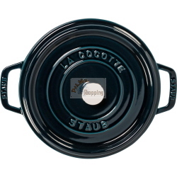 Staub La Cocotte 24cm round  La-Mer, Cast Iron - Cod. produttore: La Cocotte 24cm round La-Mer, Cast Iron