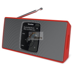 Technisat DigitRadio 2 S  rosso/argento - Cod. produttore: DigitRadio 2 S rosso/argento