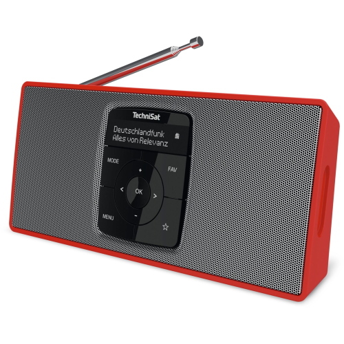 Technisat DigitRadio 2 S  rosso/argento - Cod. produttore: DigitRadio 2 S rosso/argento