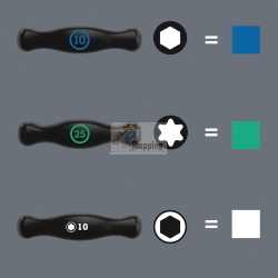 Wera 467/7 TORX HF kit 2  Set di cacciaviti - Cod. produttore: 467/7 TORX HF kit 2 Set di cacciaviti