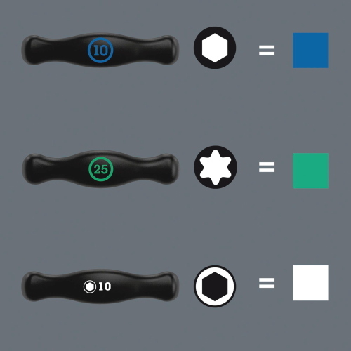 Wera 467/7 TORX HF kit 2  Set di cacciaviti - Cod. produttore: 467/7 TORX HF kit 2 Set di cacciaviti