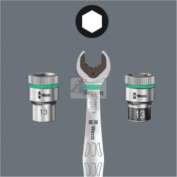WERA 8740 A HF 1 Zyklop inserti  bussola att. da  1/4" - Cod. produttore: 8740 A HF 1 Zyklop inserti bussola att. da 1/4"