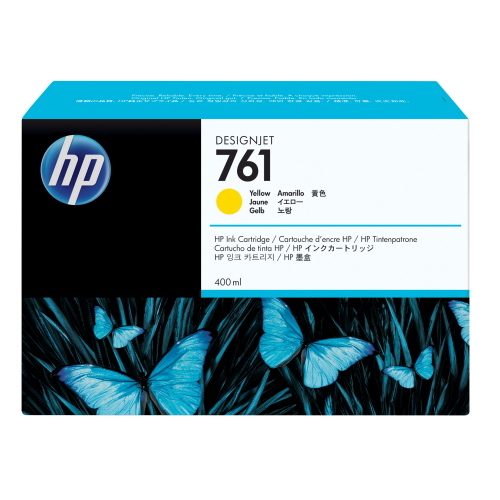 HP CM992A 761 cartuccia originale giallo, 400 ml