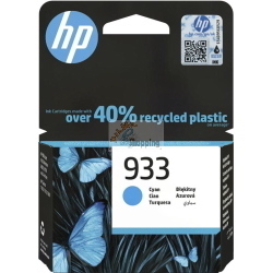 HP CN058AE 933 cartuccia originale ciano, 4 ml, circa 330 pagine