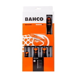 Bahco BahcoFit B219.006 - Set di 6 cacciaviti a taglio e Phillips
