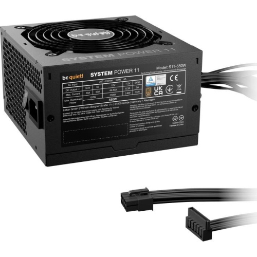 be quiet! System Power 11 BP010EU alimentatore 550 W, ATX 3.1