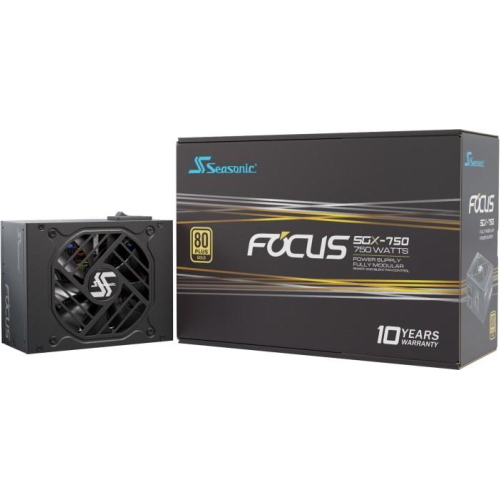 Seasonic FOCUS-SGX-750 alimentatore SFX 750 W, 80 PLUS Gold