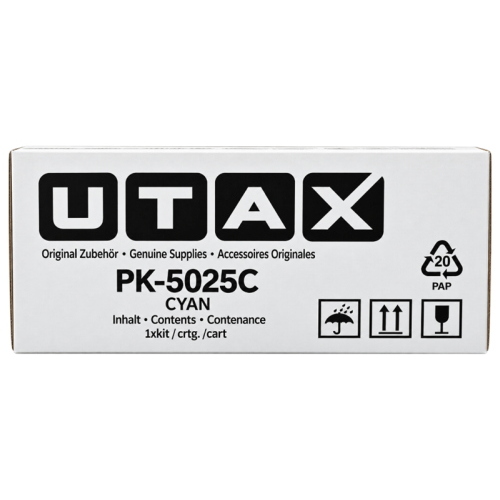 Utax PK-5025C 1T0C0DCUT0 toner originale ciano, 3.200 pagine