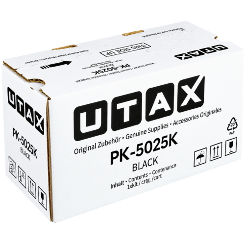 Utax PK-5025K 1T0C0D0UT0 toner originale nero, circa 4.000 pagine