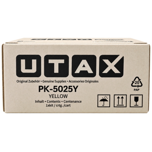 Utax PK-5025Y 1T0C0DAUT0 toner originale giallo, 3.200 pagine