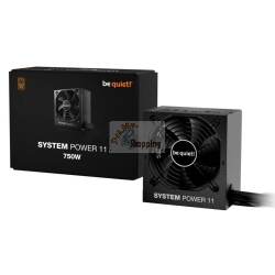 be quiet! System Power 11 BP012EU alimentatore 750 W, 80 PLUS Bronze