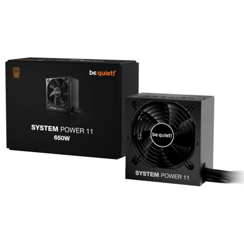 be quiet! System Power 11 BP011EU alimentatore 650 W, 80 PLUS Bronze