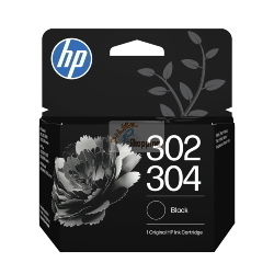 HP B7RT7AE 302/304 cartuccia originale nero, 2 ml, circa 120 pagine