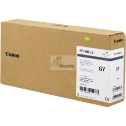 Canon 6690B001 PFI-706GY inchiostro originale grigio, 700 ml
