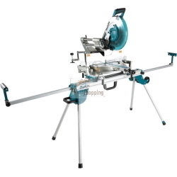 Makita WST06 DEBWST06 supporto pieghevole per troncatrici, estensibile fino a 2.550 mm