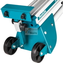 Makita WST06 DEBWST06 supporto pieghevole per troncatrici, estensibile fino a 2.550 mm