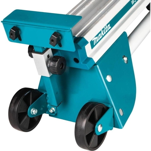 Makita WST06 DEBWST06 supporto pieghevole per troncatrici, estensibile fino a 2.550 mm
