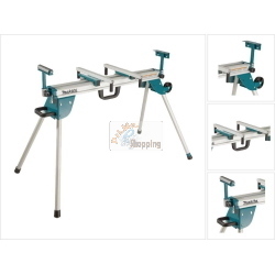 Makita WST06 DEBWST06 supporto pieghevole per troncatrici, estensibile fino a 2.550 mm