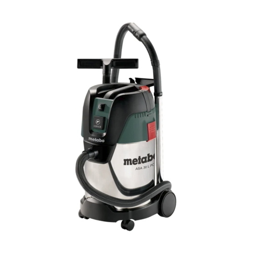 Metabo ASA 30 L PC Inox 602015000 aspiratore solidi e liquidi da 30 L con PressClean