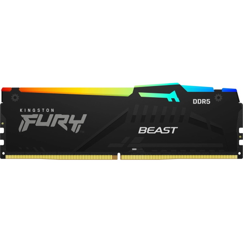 Kingston FURY Beast RGB 16 GB DDR5-5600 CL36 nero KF556C36BBEA-16