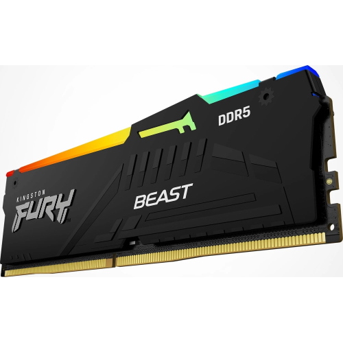 Kingston FURY Beast RGB 16 GB DDR5-5600 CL36 nero KF556C36BBEA-16