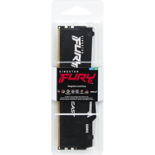 Kingston FURY Beast RGB 16 GB DDR5-5600 CL36 nero KF556C36BBEA-16