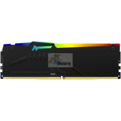 Kingston FURY Beast RGB 16 GB (2x8 GB) DDR5-5600 CL36 nero KF556C36BBEAK2-16