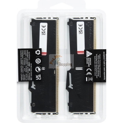 Kingston FURY Beast RGB 16 GB (2x8 GB) DDR5-5600 CL36 nero KF556C36BBEAK2-16