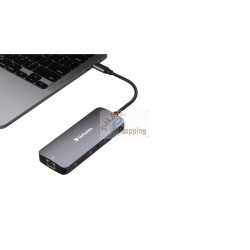 Verbatim CMH-09 32152 hub USB-C Pro 9 porte HDMI 4K Gigabit Ethernet SD microSD