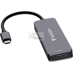 Verbatim Essentials 32155 hub USB-C 4 porte HDMI 4K USB-A e Power Delivery 100 W