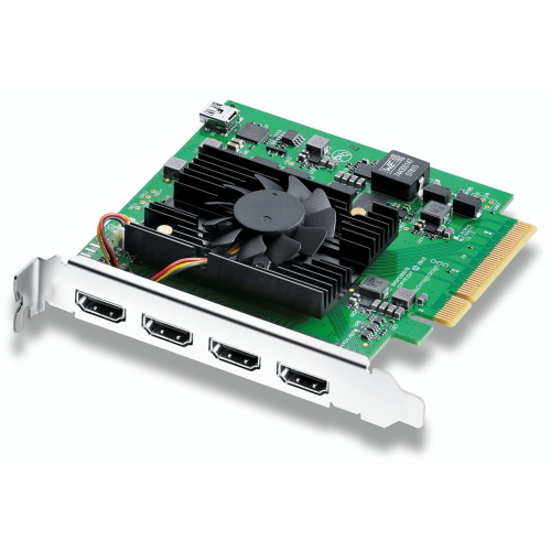 Blackmagic Design DeckLink Quad HDMI Recorder scheda di acquisizione PCIe con 4 ingressi HDMI 2.0b