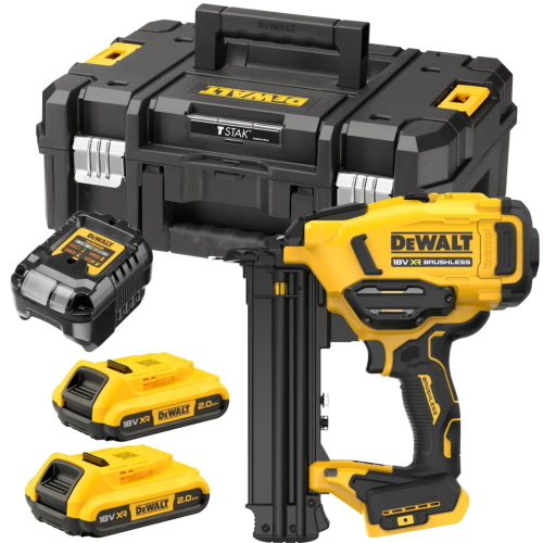 DeWalt DCN210SD2-QW chiodatrice 18 V brushless 18GA con 2 batterie 2 Ah