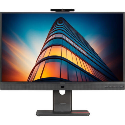 Lenovo ThinkVision T27QD-4v A25270QT0 monitor 27 pollici QHD USB-C 100 W con webcam 5 MP