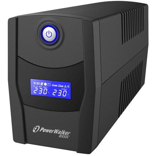 PowerWalker Basic VI 800 STL FR 10121079 UPS line-interactive 800 VA con display LCD