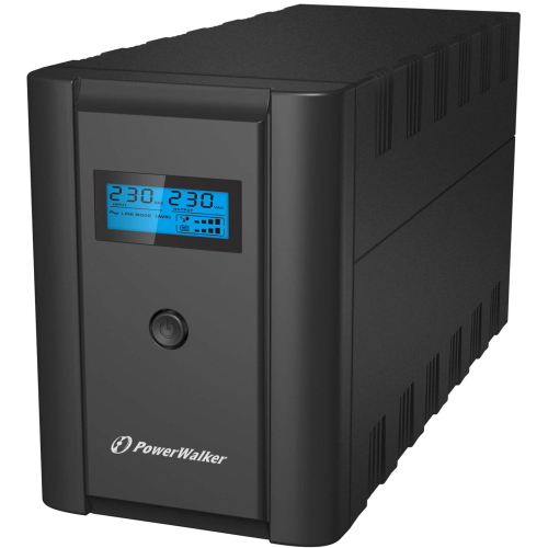 PowerWalker VI 2200 SHL 10120098 UPS line-interactive 2200 VA/1200 W con Schuko e IEC