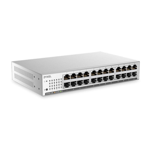 Zyxel GS1100-24E GS1100-24E-EU0104F switch Unmanaged Plus 24 porte Gigabit fanless