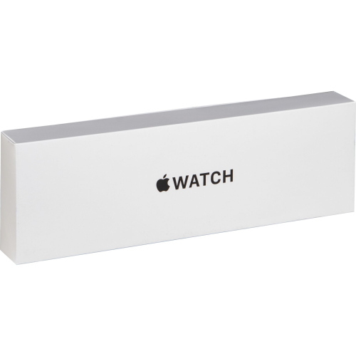 Apple Watch SE 3 A3325 GPS 44 mm smartwatch in alluminio mezzanotte con Cinturino Sport blu marino M/L