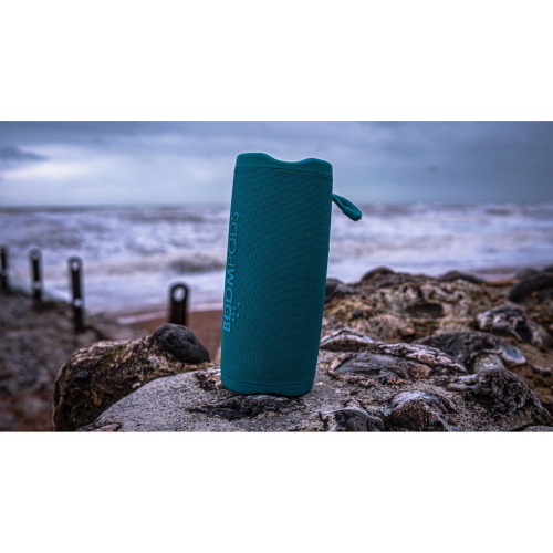 Boompods Beachboom 35 speaker Bluetooth IPX7 blu con doppio driver da 18 W