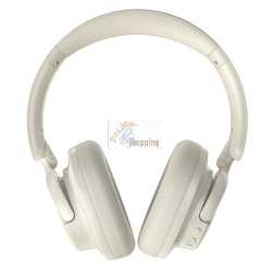 Boompods Headpods ANC+ cuffie Bluetooth over-ear sabbia con ANC 21 dB e autonomia fino a 55 ore