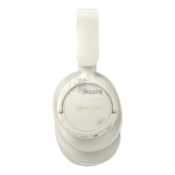 Boompods Headpods ANC+ cuffie Bluetooth over-ear sabbia con ANC 21 dB e autonomia fino a 55 ore