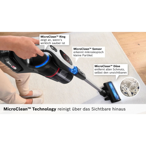 Bosch Unlimited 9 BKS931BA aspirapolvere senza fili 18 V con MicroClean
