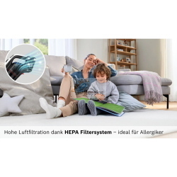Bosch Unlimited 9 BKS931BA aspirapolvere senza fili 18 V con MicroClean