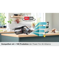 Bosch Unlimited 9 BKS931BA aspirapolvere senza fili 18 V con MicroClean