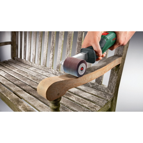 Bosch Texoro 06033B5101 rullo abrasivo 250 W per superfici curve e profilate