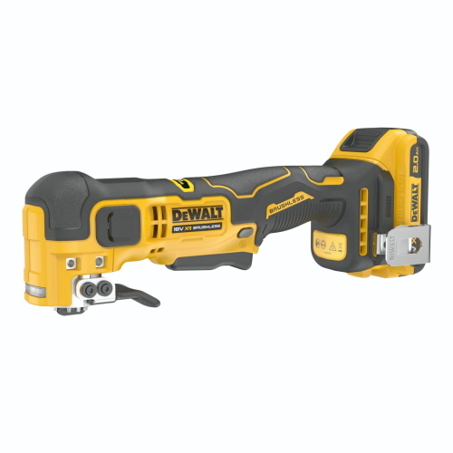 DeWalt DCS358D2-QW utensile multifunzione oscillante 18 V XR con 2 batterie da 2 Ah