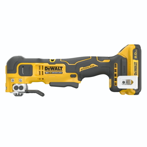 DeWalt DCS358D2-QW utensile multifunzione oscillante 18 V XR con 2 batterie da 2 Ah
